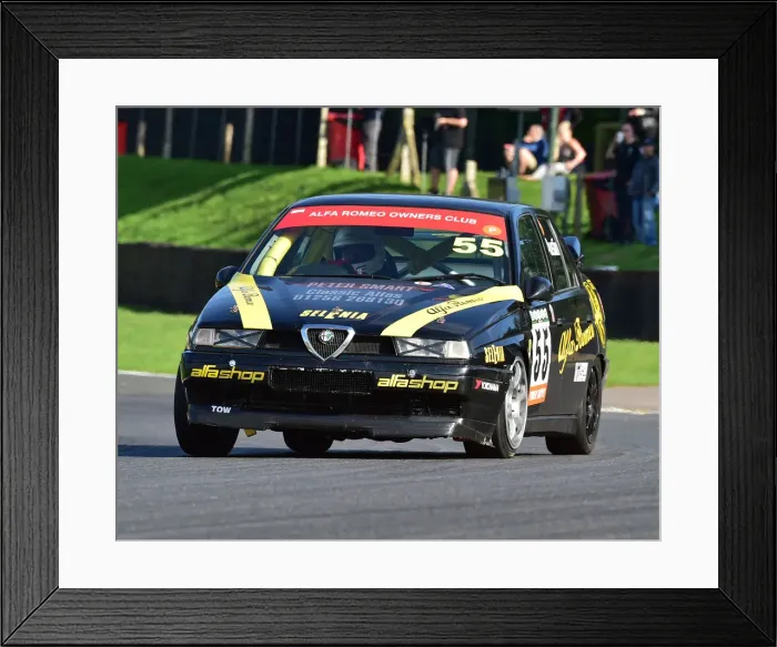 Framed Print : CM25 4204 Scott Austin, Alfa Romeo 155 Framed Print : CM25 4204 Scott Austin, Alfa Romeo 155