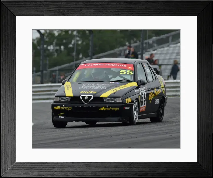 Framed Print : CM25 3624 Scott Austin, Alfa Romeo 155 Framed Print : CM25 3624 Scott Austin, Alfa Romeo 155