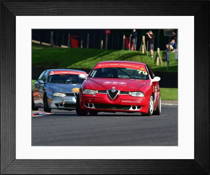 Framed Print : CM25 4206 David Messenger, Alfa Romeo 156 Framed Print : CM25 4206 David Messenger, Alfa Romeo 156