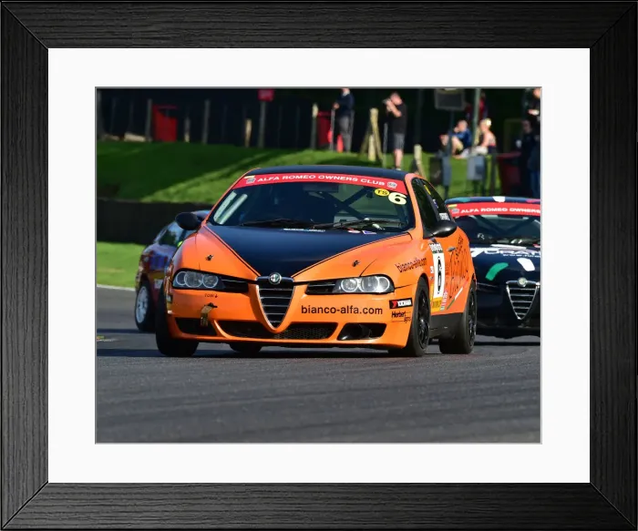 Framed Print : CM25 4208 Simon Cresswell, Alfa Romeo 156 Framed Print : CM25 4208 Simon Cresswell, Alfa Romeo 156