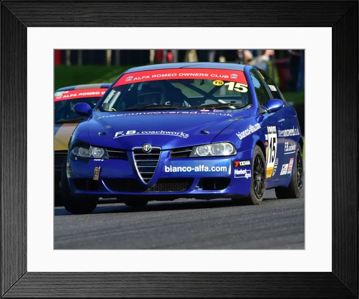 Framed Print : CM25 4196 Michael Tydeman, Alfa Romeo 156 Framed Print : CM25 4196 Michael Tydeman, Alfa Romeo 156