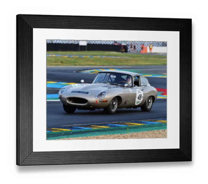 Framed Print : CM24 5058 William Gely, Gerard Dubois, Michel Peccenini, Jaguar E-Type Framed Print : CM24 5058 William Gely, Gerard Dubois, Michel Peccenini, Jaguar E-Type