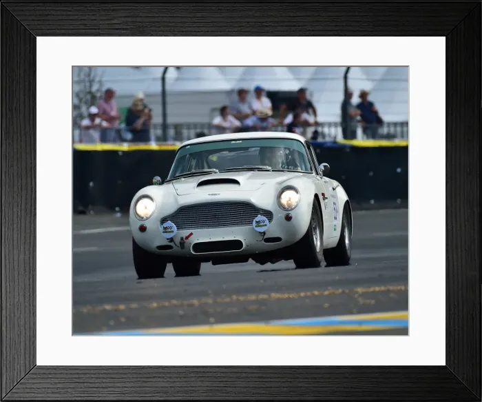 Framed Print : CM24 4158 Tom Alexander, Adrian Willmott, Aston Martin DB4 GT Framed Print : CM24 4158 Tom Alexander, Adrian Willmott, Aston Martin DB4 GT
