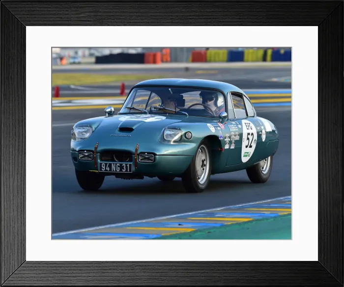 Framed Print : CM24 5025 Jacky Laguerre, Yann Zagame, CD Panhard