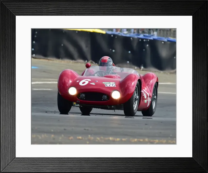 Framed Print : CM24 4112 Guillermo Fierro, Maserati T61 Birdcage Framed Print : CM24 4112 Guillermo Fierro, Maserati T61 Birdcage