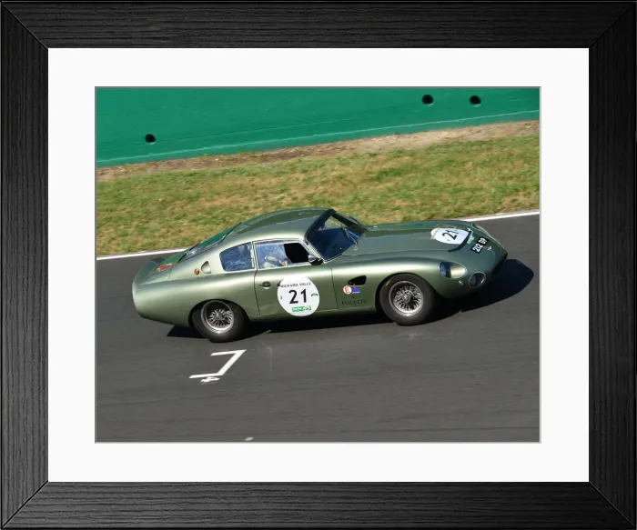 Framed Print : CJ7 4033 Wolfgang Friedrichs, Aston Martin DP 212 Framed Print : CJ7 4033 Wolfgang Friedrichs, Aston Martin DP 212