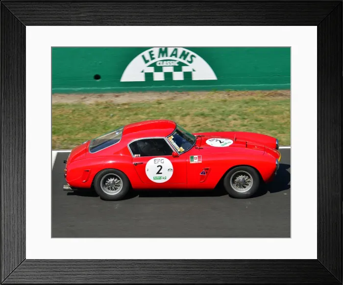 Framed Print : CJ7 4018 Clive Joy, Patrick Simon, Spencer Trenery, Emmanuel Collard, Ferrari 250 Framed Print : CJ7 4018 Clive Joy, Patrick Simon, Spencer Trenery, Emmanuel Collard, Ferrari 250