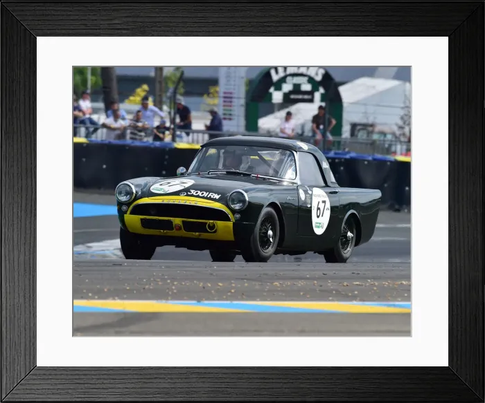 Framed Print : CM24 4078 Richard Evans, Tristan Bradfield, Sunbeam Alpine Framed Print : CM24 4078 Richard Evans, Tristan Bradfield, Sunbeam Alpine