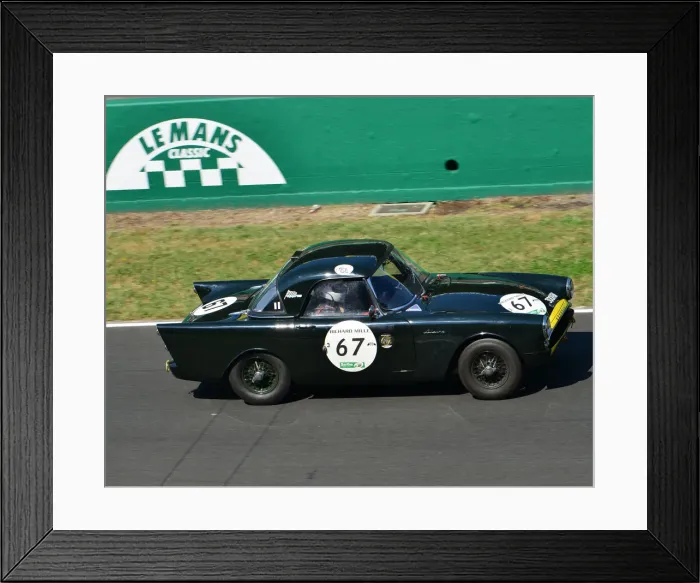 Framed Print : CJ7 4011 Richard Evans, Tristan Bradfield, Sunbeam Alpine Framed Print : CJ7 4011 Richard Evans, Tristan Bradfield, Sunbeam Alpine