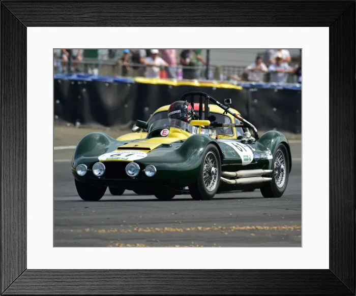 Framed Print : CM24 4128 Nick Riley, Benjamin Short, Lister Maserati Framed Print : CM24 4128 Nick Riley, Benjamin Short, Lister Maserati