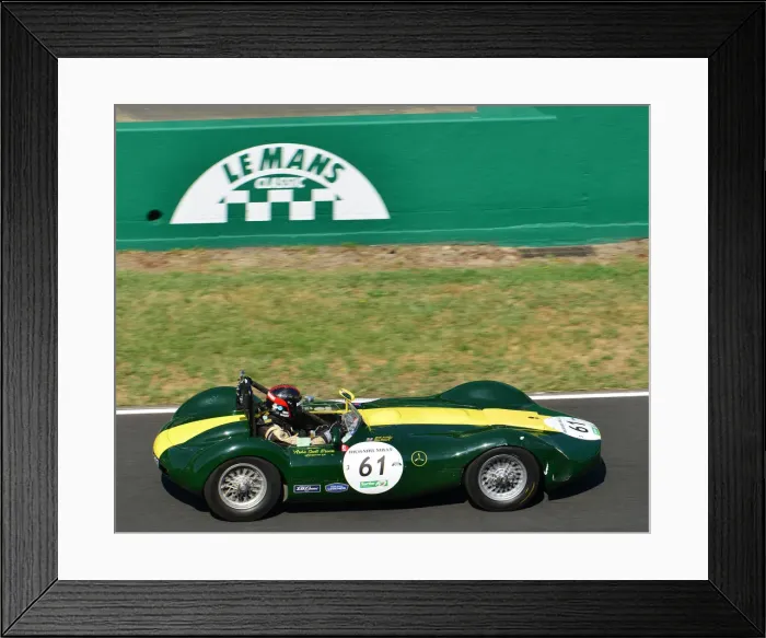 Framed Print : CJ7 3987 Nick Riley, Benjamin Short, Lister Maserati Framed Print : CJ7 3987 Nick Riley, Benjamin Short, Lister Maserati