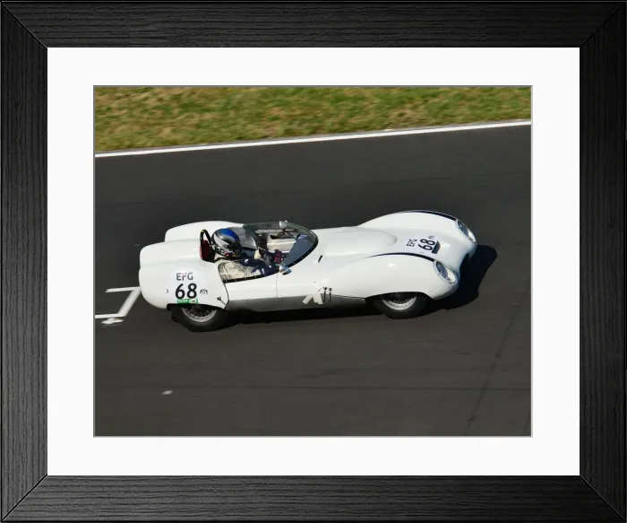 Framed Print : CJ7 3978 Roger Wills, David Clark, Lotus XV Framed Print : CJ7 3978 Roger Wills, David Clark, Lotus XV