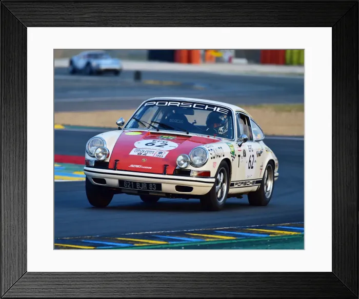 Framed Print : CM24 5340 Ivan Vercoutere, Charles Rupp, Porsche 911 Framed Print : CM24 5340 Ivan Vercoutere, Charles Rupp, Porsche 911