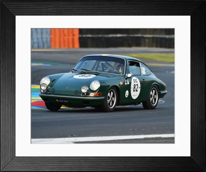 Framed Print : CM24 5225 Ian Dalglish, James Turner, Porsche 911 Framed Print : CM24 5225 Ian Dalglish, James Turner, Porsche 911