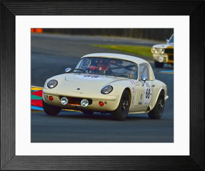 Framed Print : CM24 5215 Nick Pink, Chris Fox, Lotus Elan Framed Print : CM24 5215 Nick Pink, Chris Fox, Lotus Elan