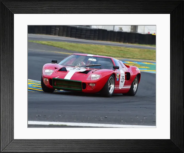 Framed Print : CM24 5069 Marc Doncieux, Ford GT40 MkII Framed Print : CM24 5069 Marc Doncieux, Ford GT40 MkII