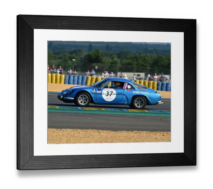 Framed Print : CM24 4444 Jean-Pierre Prevot, Christian Chambord, Alpine Renault A 110 Framed Print : CM24 4444 Jean-Pierre Prevot, Christian Chambord, Alpine Renault A 110