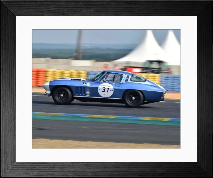 Framed Print : CM24 4411 Andy Dee Crowne, Sam Thomas, Chevrolet Corvette C2 Framed Print : CM24 4411 Andy Dee Crowne, Sam Thomas, Chevrolet Corvette C2
