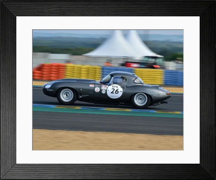Framed Print : CM24 4396 Jean-Marc Rivet Fusil, Jaguar E-Type Framed Print : CM24 4396 Jean-Marc Rivet Fusil, Jaguar E-Type