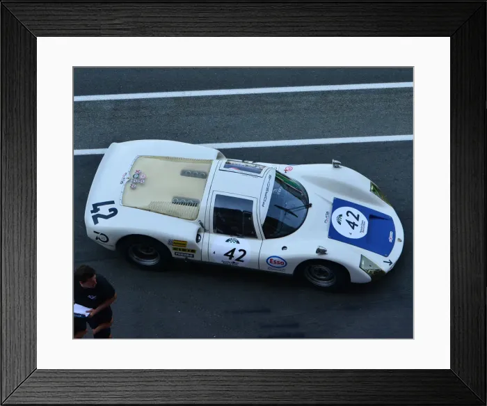 Framed Print : CJ7 4158 Romain Rocher, Lionel Robert, Porsche 906 Carrera 6 Framed Print : CJ7 4158 Romain Rocher, Lionel Robert, Porsche 906 Carrera 6