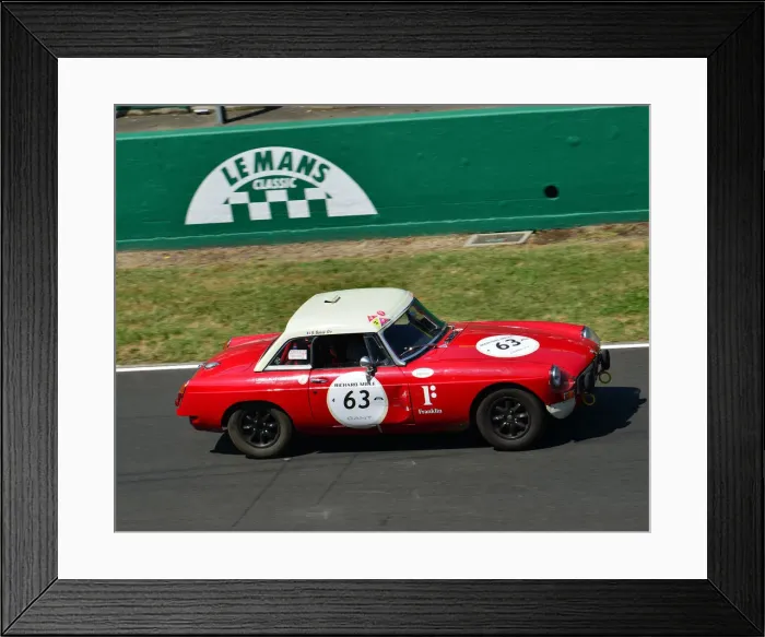 Framed Print : CJ7 4138 Je╠üro╠éme Barre, Fre╠üde╠üric Berchott, MG B