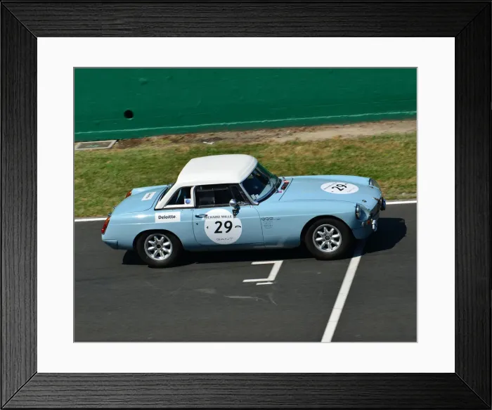 Framed Print : CJ7 4136 Stephane Collas, MG B Framed Print : CJ7 4136 Stephane Collas, MG B