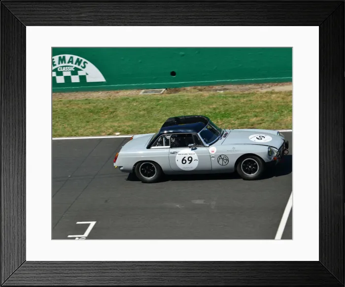 Framed Print : CJ7 4137 Malik Kinde, MG B Framed Print : CJ7 4137 Malik Kinde, MG B