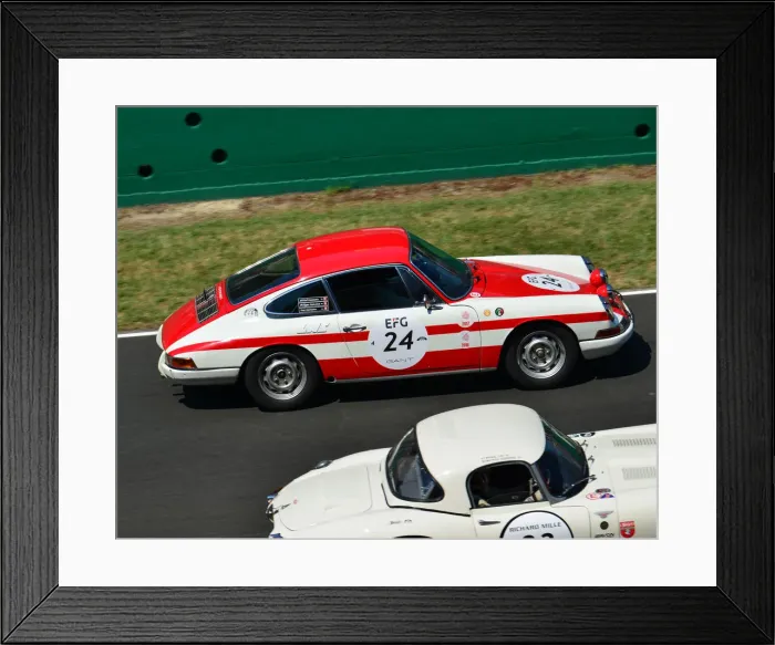 Framed Print : CJ7 4131 Michel Scemama, Porsche 911 Framed Print : CJ7 4131 Michel Scemama, Porsche 911
