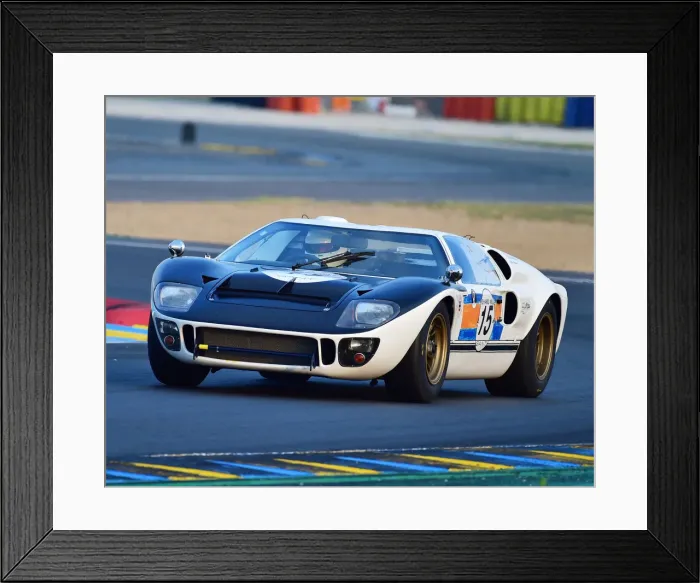 Framed Print : CM24 5335 Jean-Pierre Lecou, Ford GT40 MkII Framed Print : CM24 5335 Jean-Pierre Lecou, Ford GT40 MkII