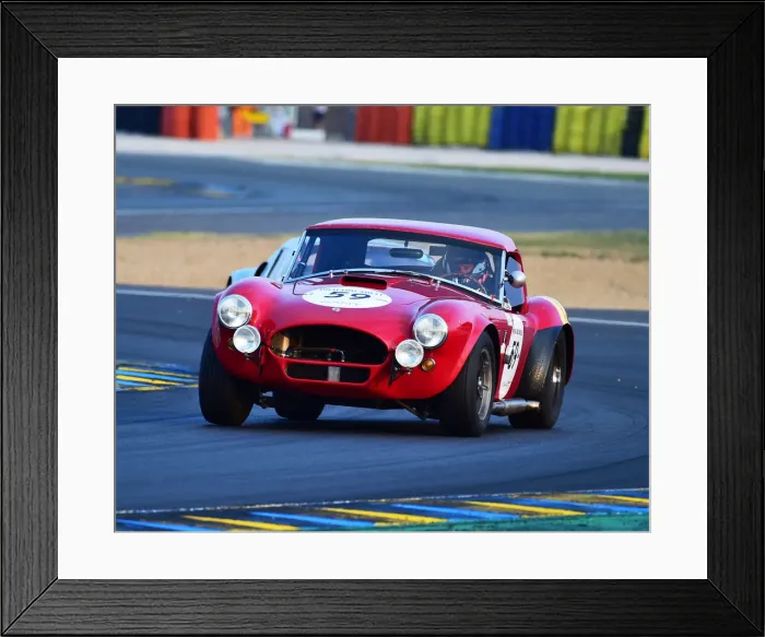 Framed Print : CM24 5323 Vincent Neurrisse, Olivier Tancogne, Shelby Cobra 289 Framed Print : CM24 5323 Vincent Neurrisse, Olivier Tancogne, Shelby Cobra 289
