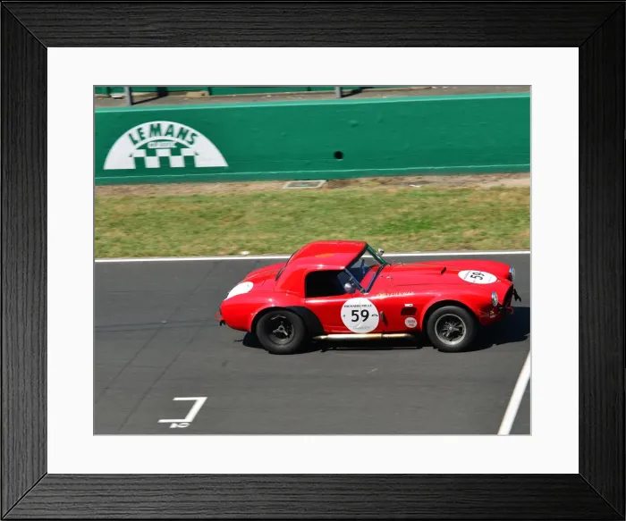 Framed Print : CJ7 4118 Vincent Neurrisse, Olivier Tancogne, Shelby Cobra 289