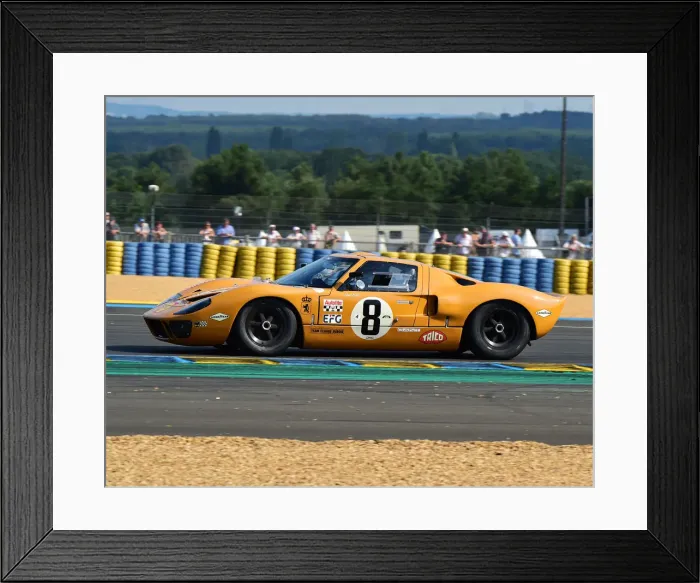 Framed Print : CM24 4441 David Hart, Ford GT40 Mk1 Framed Print : CM24 4441 David Hart, Ford GT40 Mk1