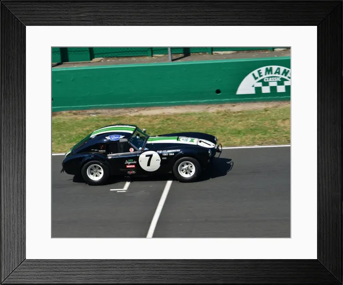 Framed Print : CJ7 4113 Ludovic Caron, Shelby Cobra Framed Print : CJ7 4113 Ludovic Caron, Shelby Cobra