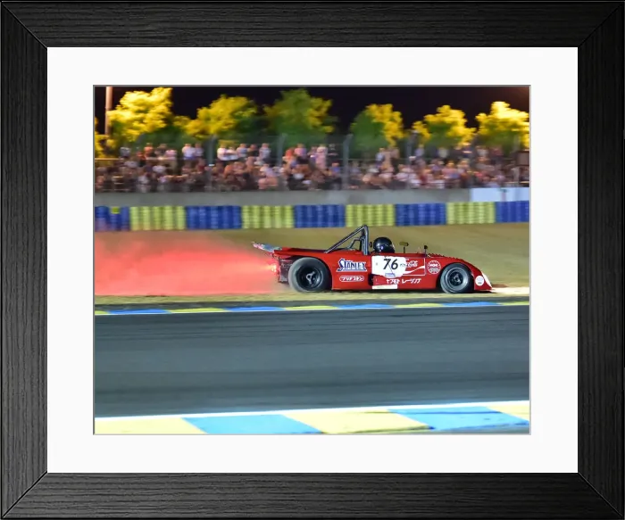 Framed Print : CM24 5841 Carlos Barbot, Lola T280 DFV Framed Print : CM24 5841 Carlos Barbot, Lola T280 DFV