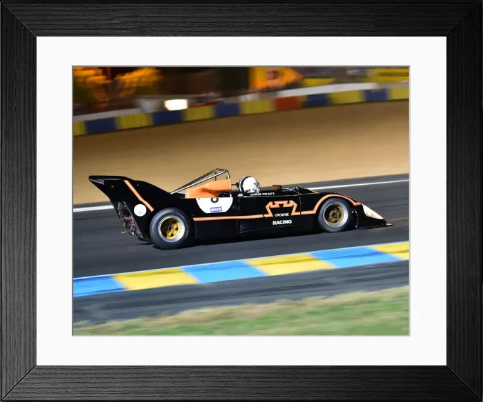 Framed Print : CM24 5752 Tony Sinclair, Lola T292 BDG Framed Print : CM24 5752 Tony Sinclair, Lola T292 BDG
