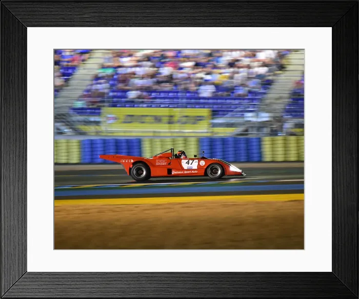 Framed Print : CM24 5652 Paul Lafargue, Lola T298 BMW Framed Print : CM24 5652 Paul Lafargue, Lola T298 BMW