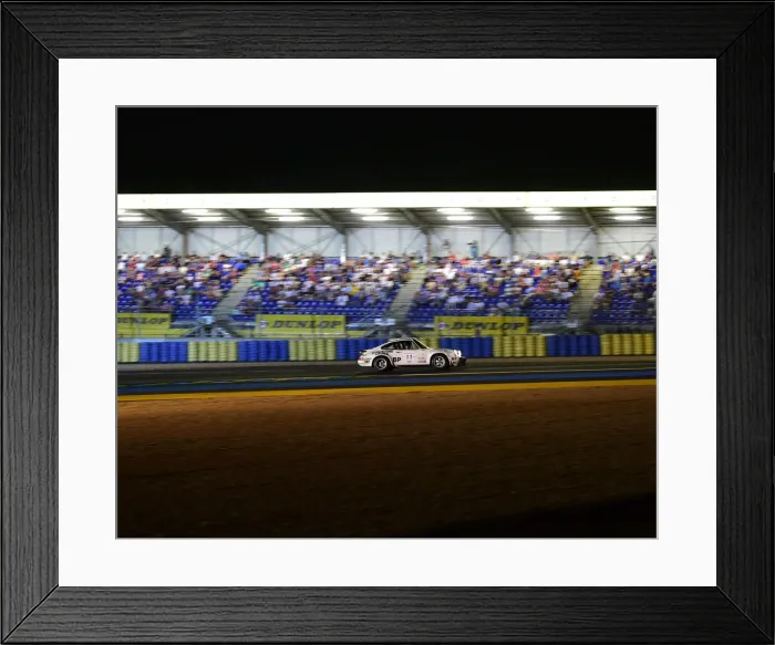 Framed Print : CM24 5638 Thierry de Latre du Bosqueau, Porsche 911 Carrera RSR