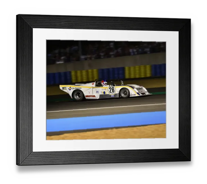 Framed Print : CM24 5599 Lucien Rossiaud, Claude Le Jean, Chevron B36 BMW Framed Print : CM24 5599 Lucien Rossiaud, Claude Le Jean, Chevron B36 BMW