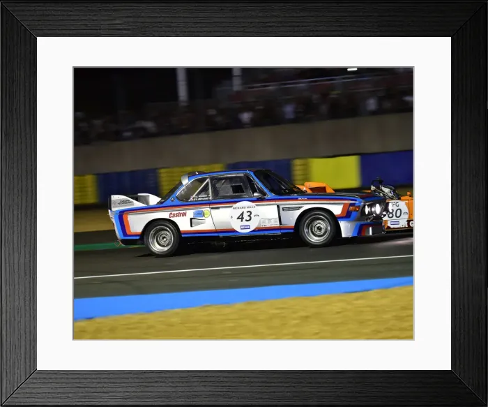 Framed Print : CM24 5595 Nicolas Leroy-Fleuriot, Adrien Audibert, BMW 3 litre CSL Framed Print : CM24 5595 Nicolas Leroy-Fleuriot, Adrien Audibert, BMW 3 litre CSL