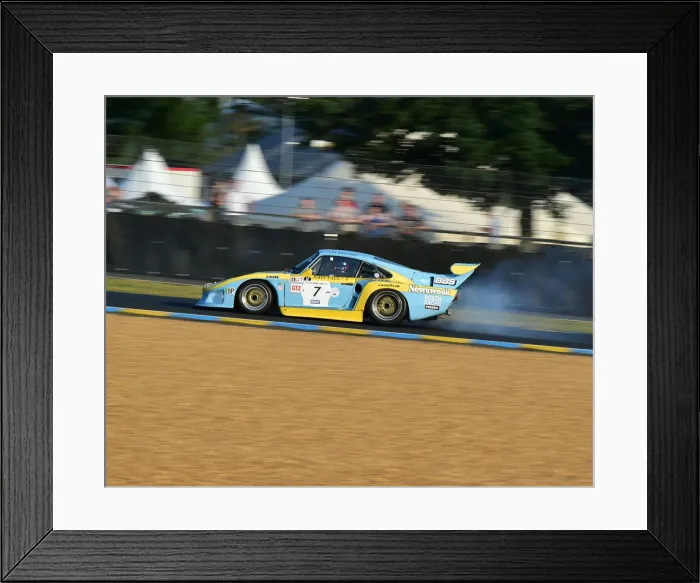 Framed Print : CM24 4802 Erik Maris, Porsche 935 Framed Print : CM24 4802 Erik Maris, Porsche 935
