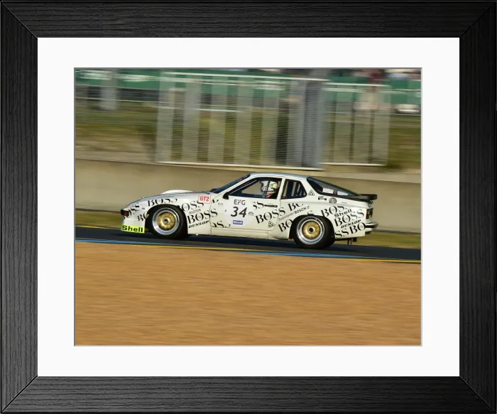 Framed Print : CM24 4739 Paul Singer, Porsche 924 GTR Framed Print : CM24 4739 Paul Singer, Porsche 924 GTR