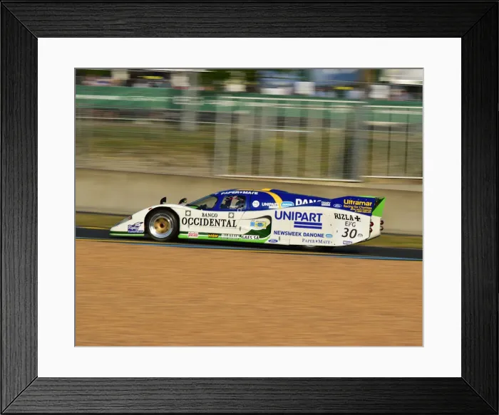 Framed Print : CM24 4710 Xavier Micheron, Lola T600 Framed Print : CM24 4710 Xavier Micheron, Lola T600