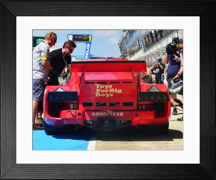 Framed Print : CJ7 4432 Urs Beck, Porsche 935 K3 Framed Print : CJ7 4432 Urs Beck, Porsche 935 K3
