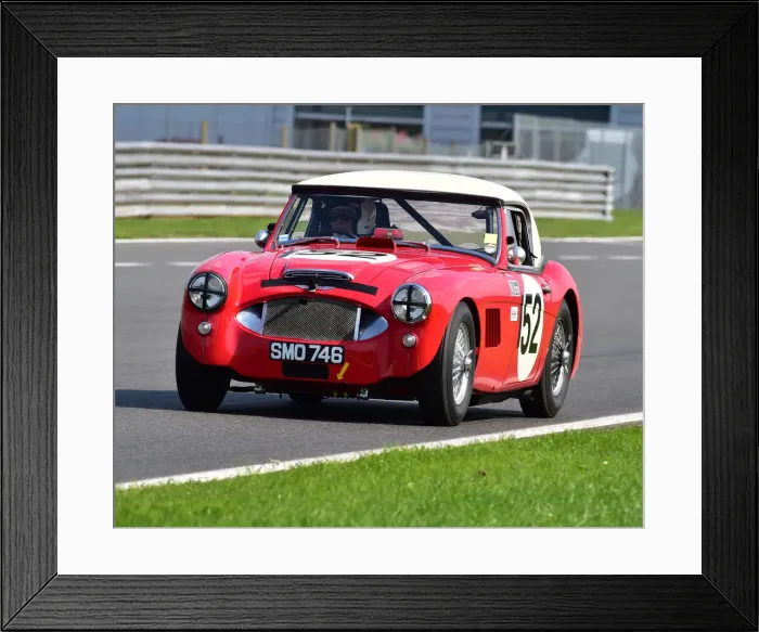 Framed Print : CM25 4643 Martyn Corfield, Austin Healey 3000 Framed Print : CM25 4643 Martyn Corfield, Austin Healey 3000