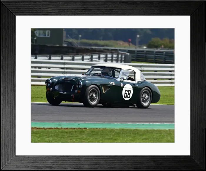 Framed Print : CM25 4607 Mark Dunn, Austin Healey 3000 Framed Print : CM25 4607 Mark Dunn, Austin Healey 3000