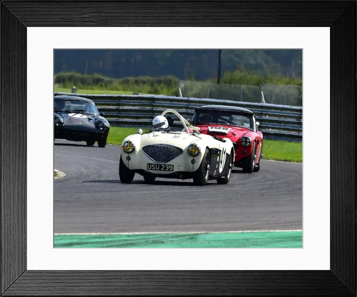 Framed Print : CM25 4590 Nick Brayshaw, Austin Healey 100M Framed Print : CM25 4590 Nick Brayshaw, Austin Healey 100M