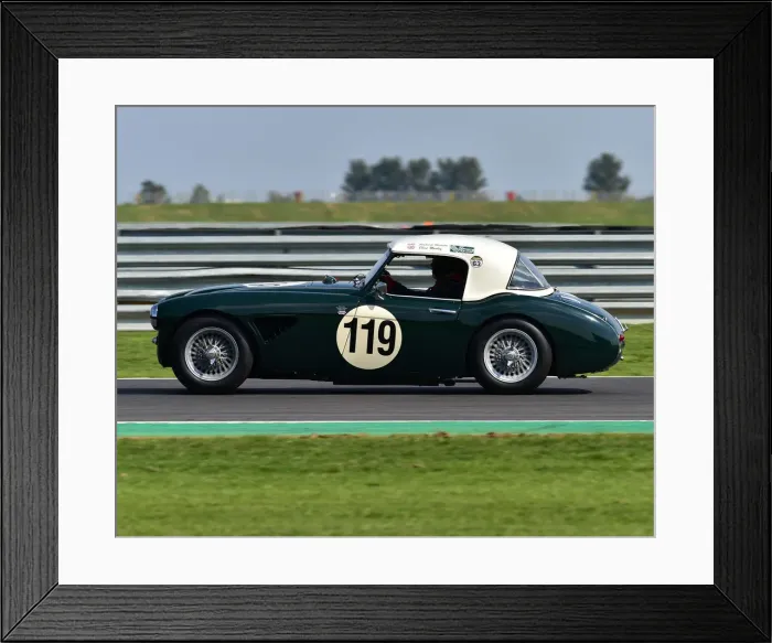 Framed Print : CM25 4573 Richard Hudson, Austin Healey 3000 Framed Print : CM25 4573 Richard Hudson, Austin Healey 3000