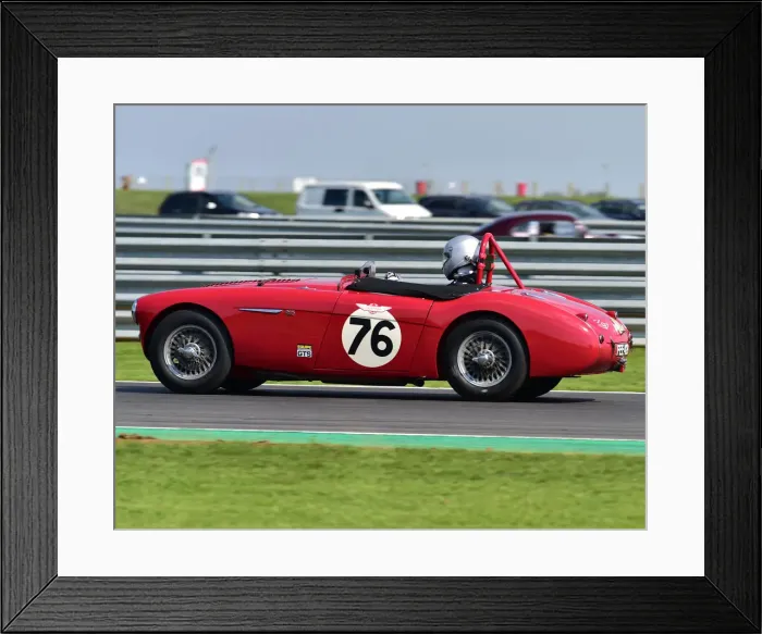 Framed Print : CM25 4572 Oliver Harris, Nick Harris, Austin Healey 100-4 Framed Print : CM25 4572 Oliver Harris, Nick Harris, Austin Healey 100-4