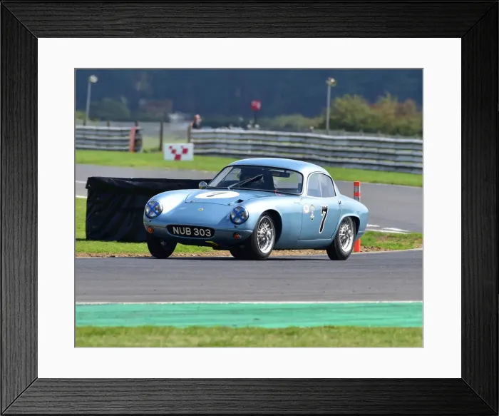 Framed Print : CM25 4546 Brian Arculus, Lotus Elite