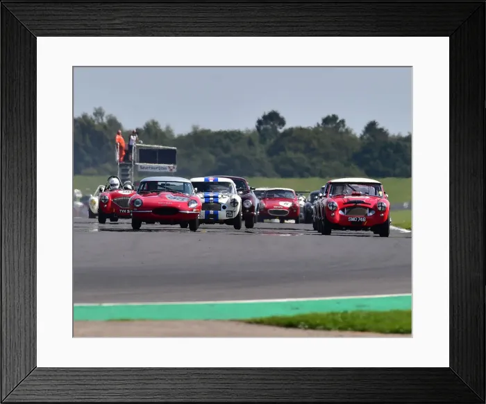 Framed Print : CM25 4529 The start Framed Print : CM25 4529 The start